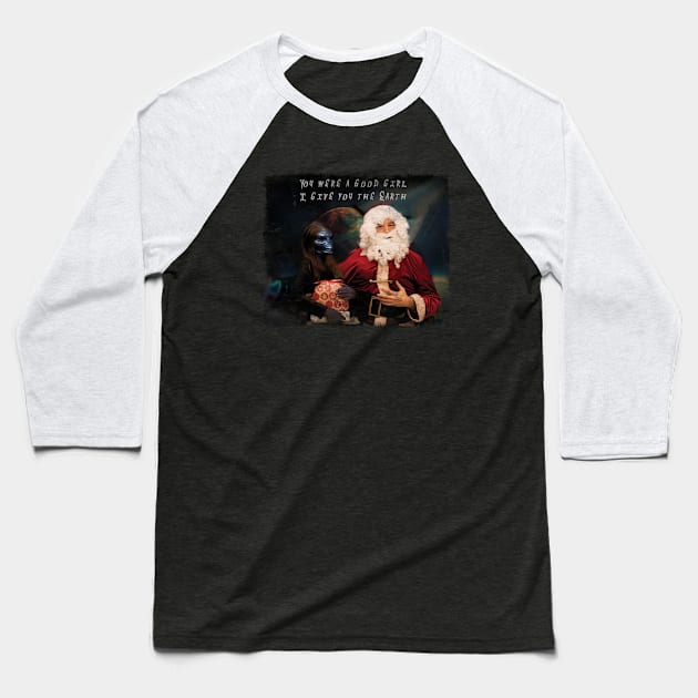 santa claus wishes Baseball T-Shirt by ElArrogante